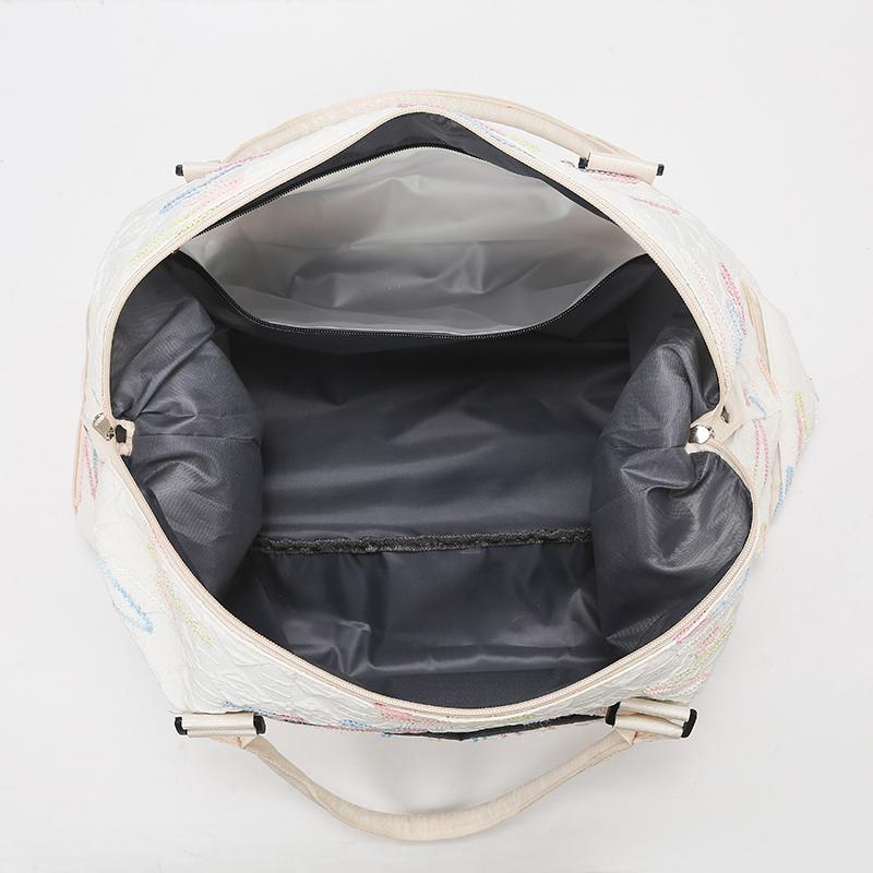 Reisetasche, Aufbewahrungstasche mit großer Kapazität, getrennt für Trocken- und Nasslagerung, Schwimm- und Sporttasche mit getrennten Schuhtaschen