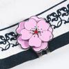 Magnetic For Golfer Pink Flower Golf Hat Clip Hat Marker Ball Position Mark Golf Putting Alignment