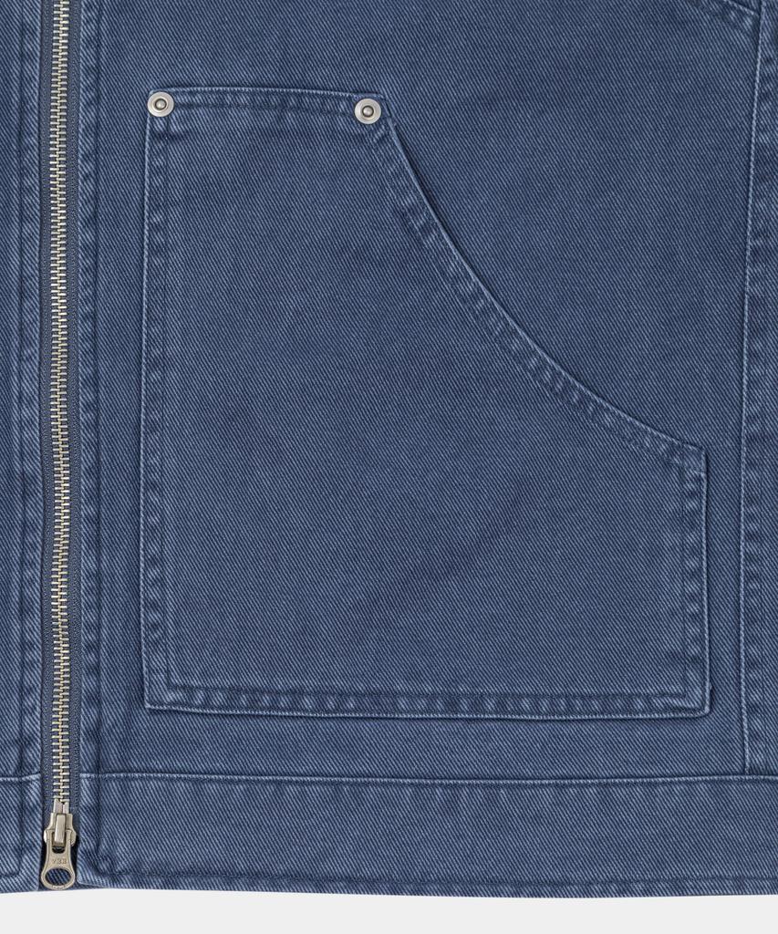 LETTERCOMO Heritage Washed Work Jacket Blue