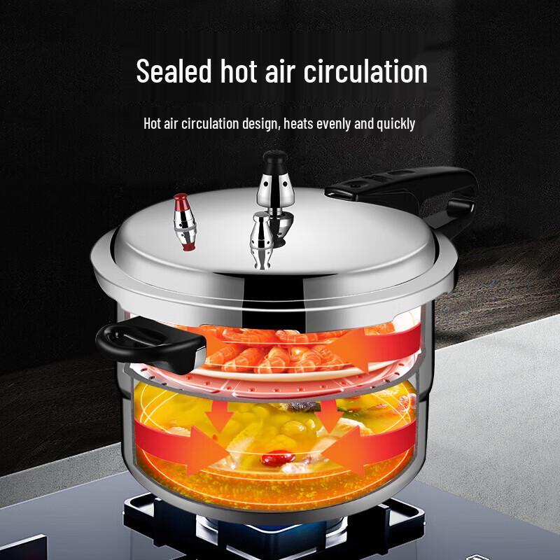 Shuangxi Household Pressure Cooker with Steamer