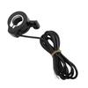 Bicycle Thumb Throttle Responsive Dial Speed Control Handle Universal Finger Thumbs Throttles for Eletric Bike Male Head