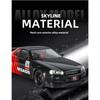 1/18 Nissan R34 GTR Oversized Collectible Ornaments  Alloy Die-cast GTR Car Model Tires Detachable DIY Racing Model Boy Gift
