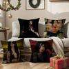 Lim Jiyeon Actress Cushion Cover Pattern Printed Pillowcase For Living Room Sofa Cushion Cover & Bedroom Decor