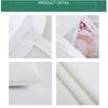 Blumen Alphabet A-Z Damen Einkaufs-Tragetaschen Canvas Große Kapazität Studenten Toilettenartikel Organizer Lässige Tragetasche Buchstaben-Taschen Geschenk