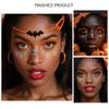 1Pcs Halloween Vampire Bat Fake Freckles Temporary Tattoo Stickers For Child WomanHot Stamping Freckles Makeup Party Face Makeup
