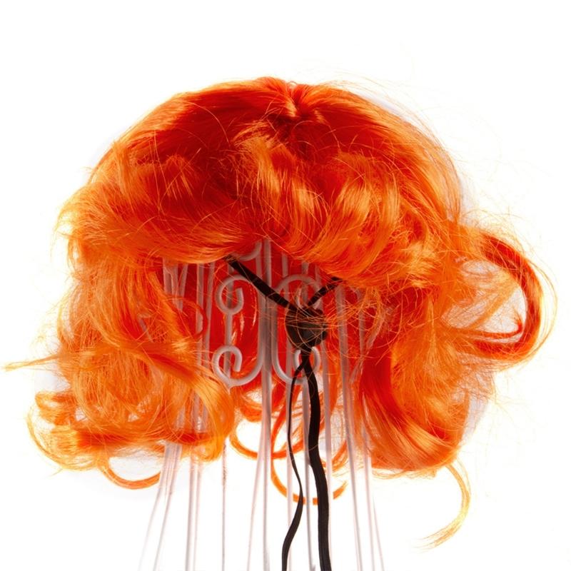 

Смішні Собаки Кішки Кучері Чубчики Перуки Костюм Собачі Перуки Волосся Хелловін Святкова Шапка Головний Убір для Хелловіну/Різдва Подарунок помаранчевий