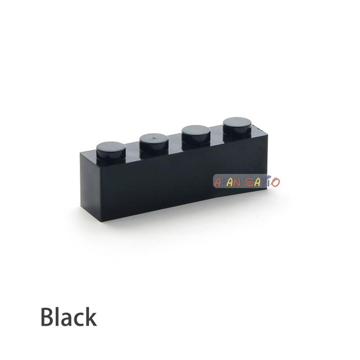 High-Quality 50Pcs Self-assembly High-Quality Building High-Quality Blocks High-Quality Thick High-Quality 1X4 High-Quality 16Color High-Quality