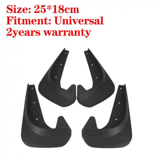 4PCS Universal Car Mud Flaps Splash Guards for Front Rear Auto Car Fast Ship