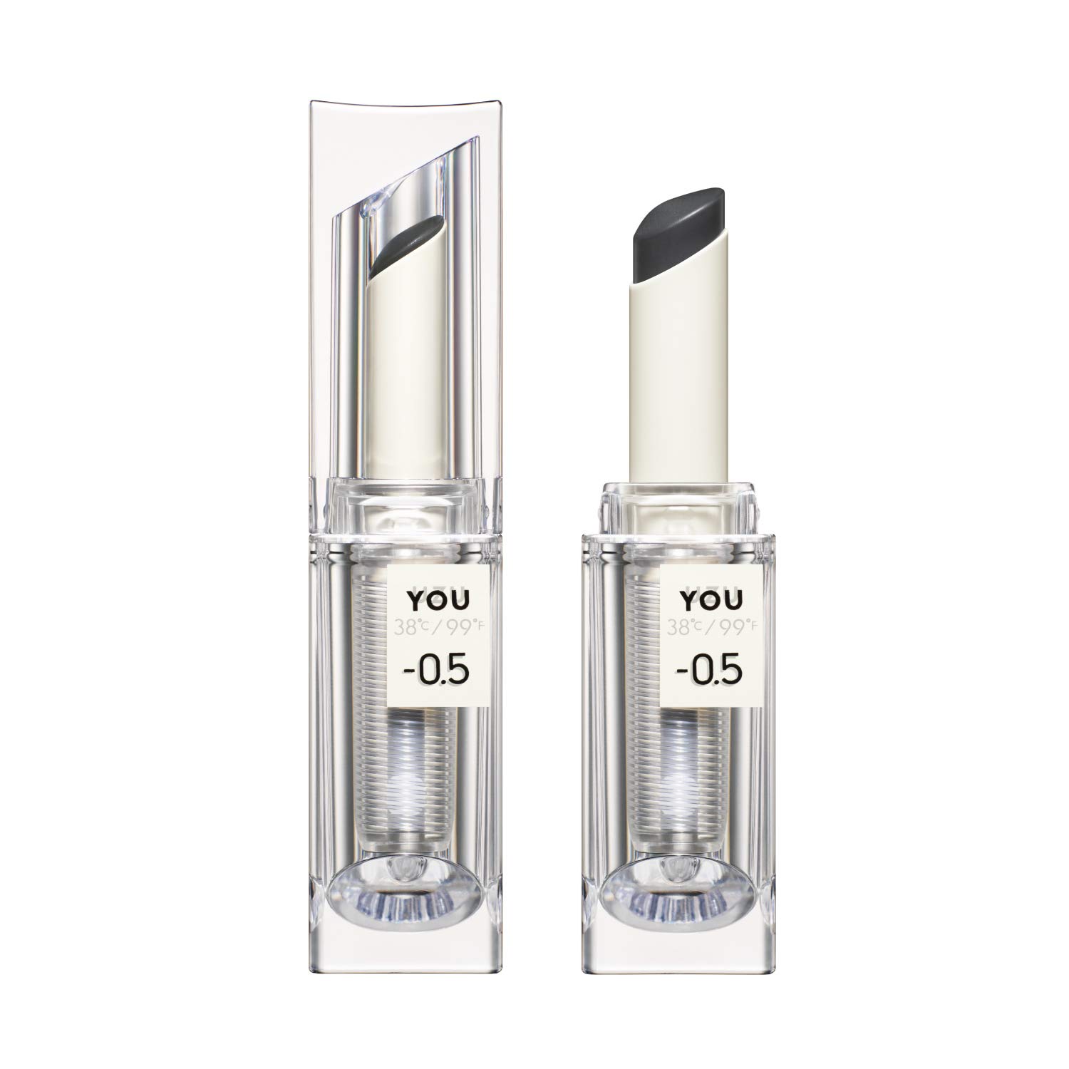 

Бальзам для губ UZU BY FLOWFUSHI Sheer Lip Care Красивая кожа Бактерии Гипоаллергенный 38°C / 99°F YOU [-0,5 Серый] Без запаха