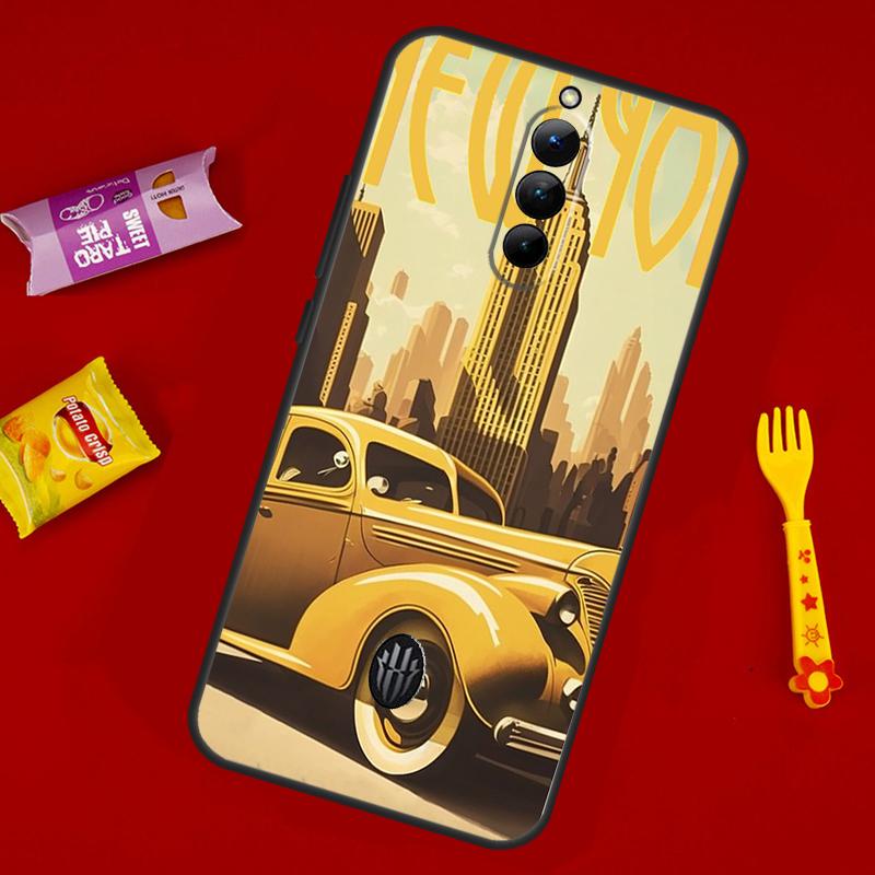 

New York City Phone Case For ZTE Nubia Red Magic 11 Pro Plus 10 10S 9 9S 8 8S 6S 7S 6 7 Pro 10 Air Cover RedMagic 9S Pro Plus