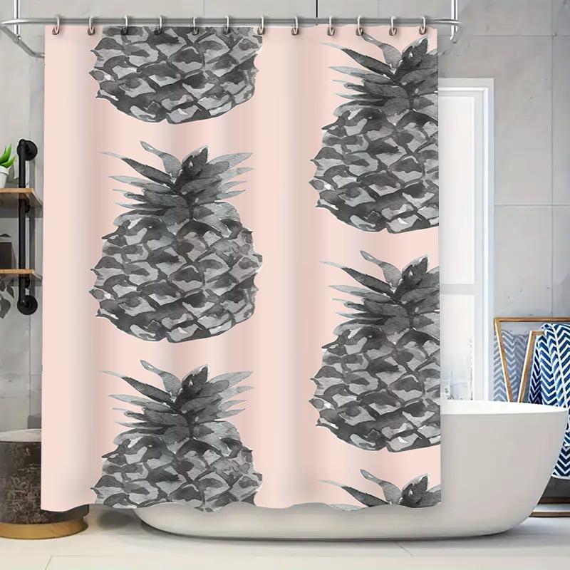 Green Tree Shower Curtain: Celtic Knotwork Design Bathroom Decor For Home Decoration (White Background) W60H190(CM)-1 Pcs