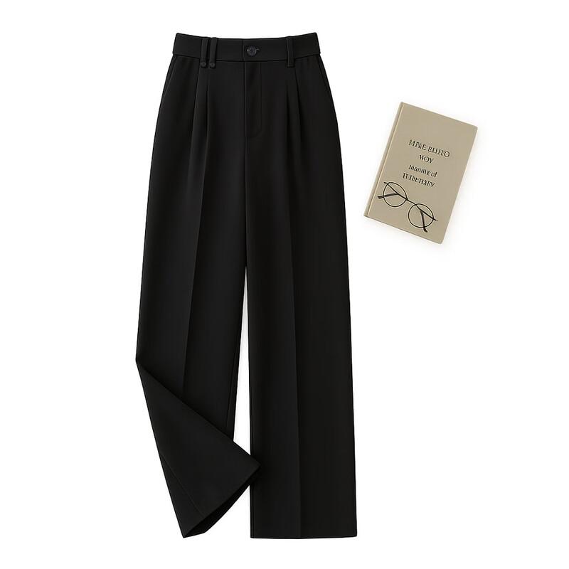 Women's Autumn/Winter 3D Cut Wide-Leg Trousers