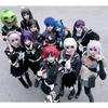 Tsukumo Kako Sizuhara Hiruko Damenmantel-Kleid-Set Cosplay Kostüm Anzug Die Hundert Cos Linie -Letzte Verteidigungsakademie Halloween Anzug