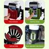 Baby Stroller Cup Holder 360 Degrees Heavy Duty Lightweight Anti-slip 2-In-1 Universal Bike Scooter Water Bottle Mount Rack with Phone Holder