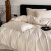 100 Long-Staple Cotton 4Pcs Set, High-End Jacquard Embroidery Bedding 4Pcs Set