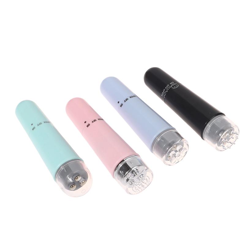4 In 1 Mini Portable Electric Eye Massager Facial Massage Device Pen Facials Great Vibration Lift Face Massage Stick