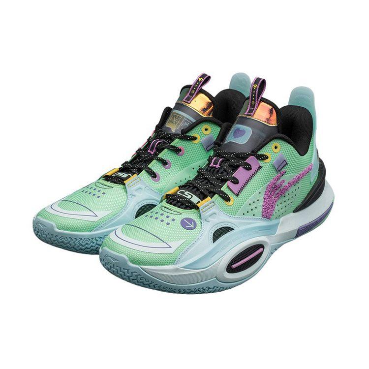 Disney X Li-Ning Wade All City 10 Vanellope Von Schweetz Men Sneakers Green Light-Mint-Green ABAT123-2