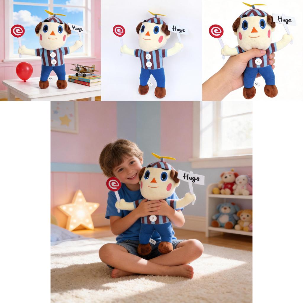 Five Nights At Freddys Bb Balloon Boy Plush Toy Soft Stuffed Doll Gift For Kids And Collectors