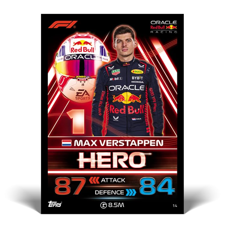 F1 Turbo Attack Trading Card Booster Box.