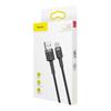 Kabel USB zu USB-C Baseus Cafule 2A 2M (Grau-Schwarz)