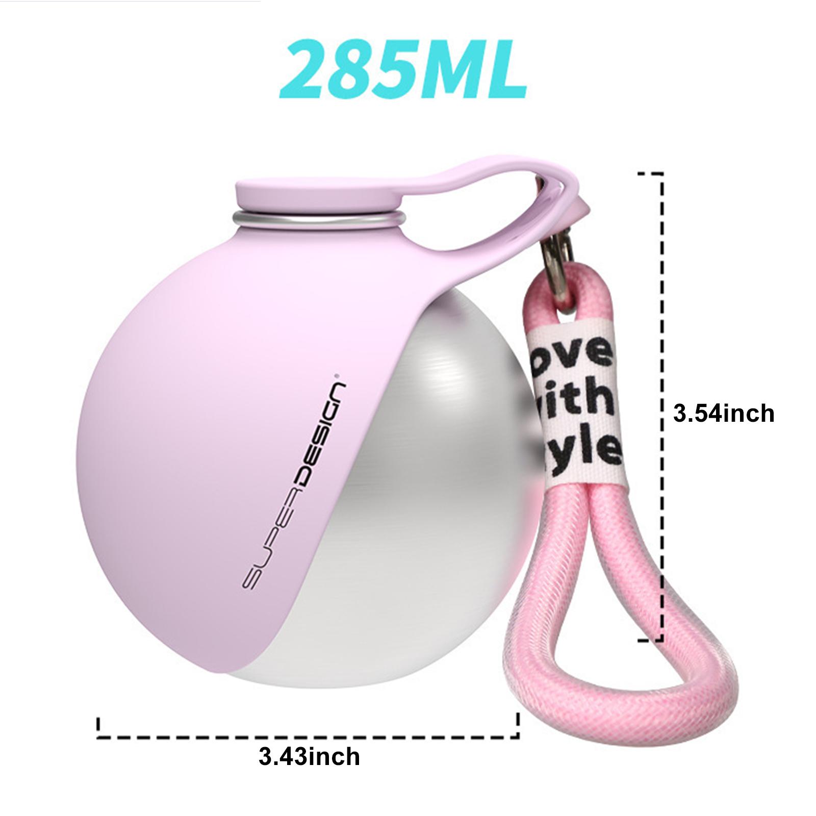 Stainless Steel Pet Dog Water Bottle Outdoor Drinking Cup Outdoor Dog Walking Portable Water Bottle Pet Supplies Water Bottle
