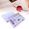 Wax Sealing Stamp Set Exquisite Fire Paint Wax Candles Brooch Replaceable Stamps Set for Envelope Ca