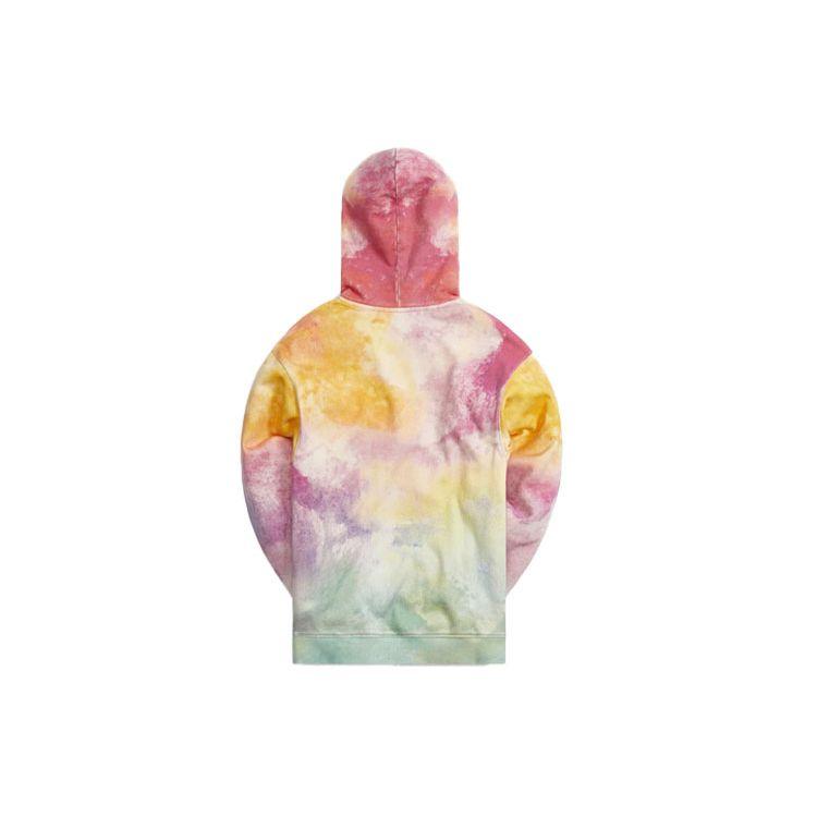 Kith Tie Dye Williams III Hoodie Pink/Green Unisex Tops Multi-Color KH2636-106