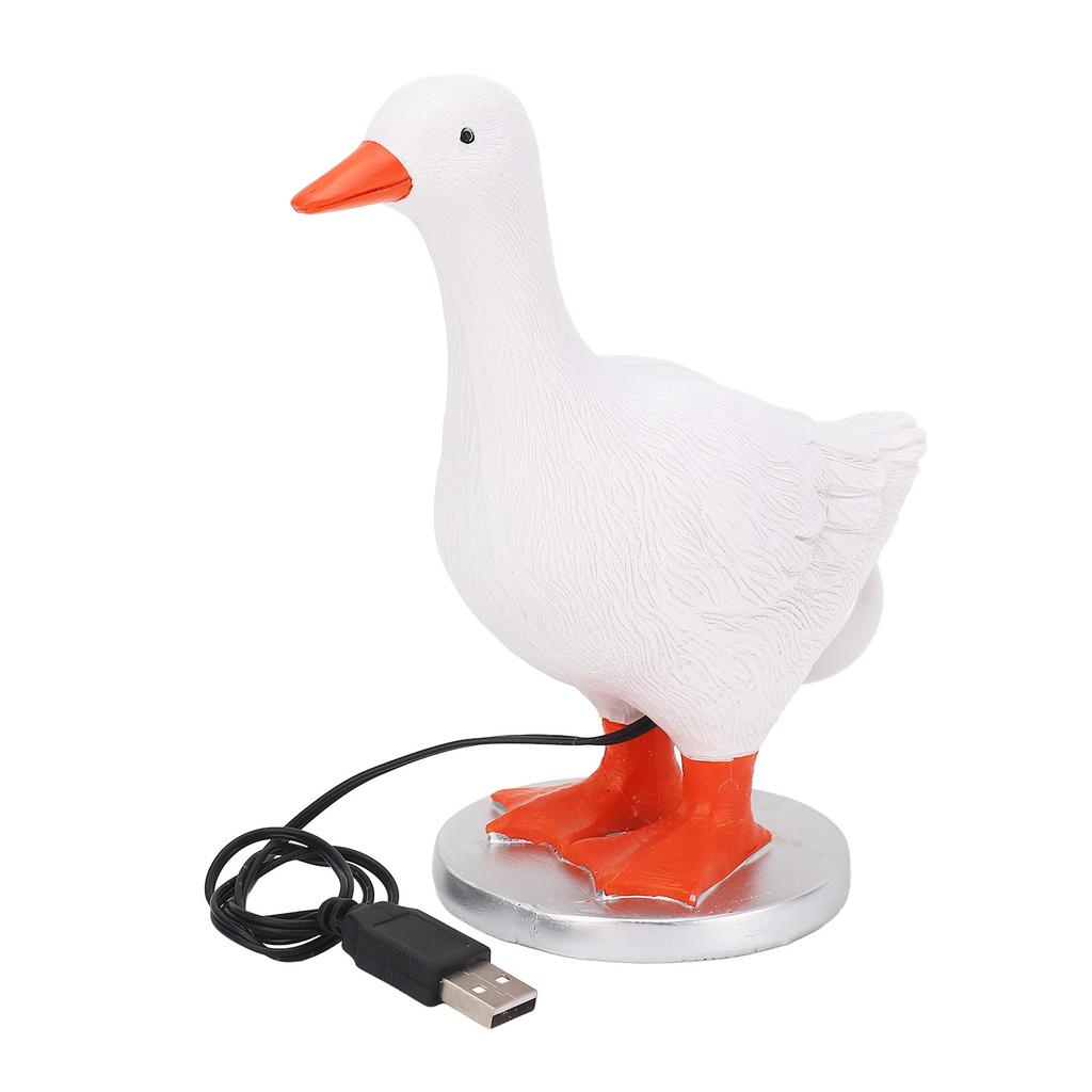 Duck Egg Lamp 3D Duck Table Lamp Lifelike Resin Duck Egg Night Light Funny Duck Lamp with Egg In