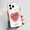 Printing Pattern Case For ZTE Blade A76 4G Z2474 Soft Silicone Black Shell Cover Cute Flower Cartoon Casing