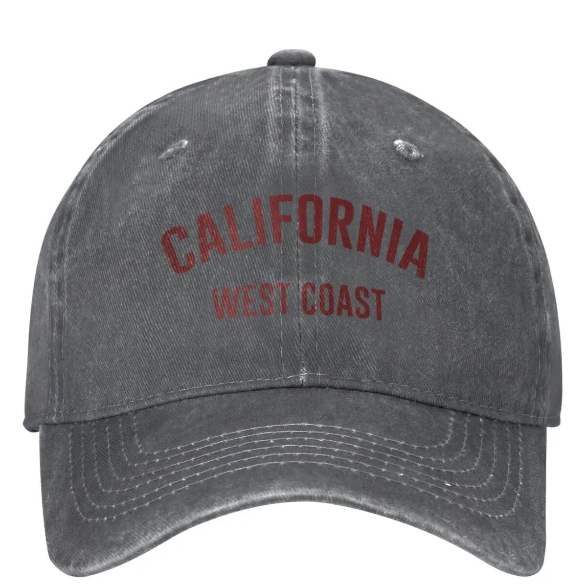 

Бейсболка California West Coast Denim унисекс для мужчин с принтом кепка Trucker Hat Летняя повседневная спортивная на открытом воздухе дышащая бейсболка Adjustable темно-серого