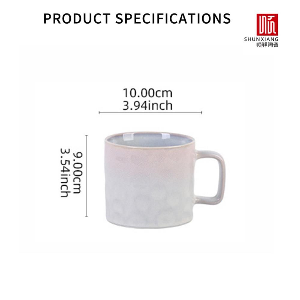 

SOLECASA Керамическая Кружка Градиентная Кофейная Чашка Чашка для Молочного Чая с Ручкой Кружка для Завтрака Посуда для Напитков Безопасно для Посудомоечной Машины Подарки 480ml розовый