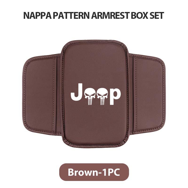 For Jeep Car Armrest Box Storage Pad Center Console Anti-slip Support Mat Elbow Support Accessories Grand Cherokee Patriot
