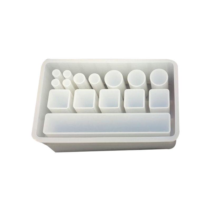 

Форма для хранения помады из эпоксидной смолы в виде кристалла ручной работы