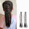 1PC Lovely Girls Five-pointed Star Wigs Ponytail Headbands Rubber Bands Hair Bands Headwear Kids Hair Accessories Hair Ornament
