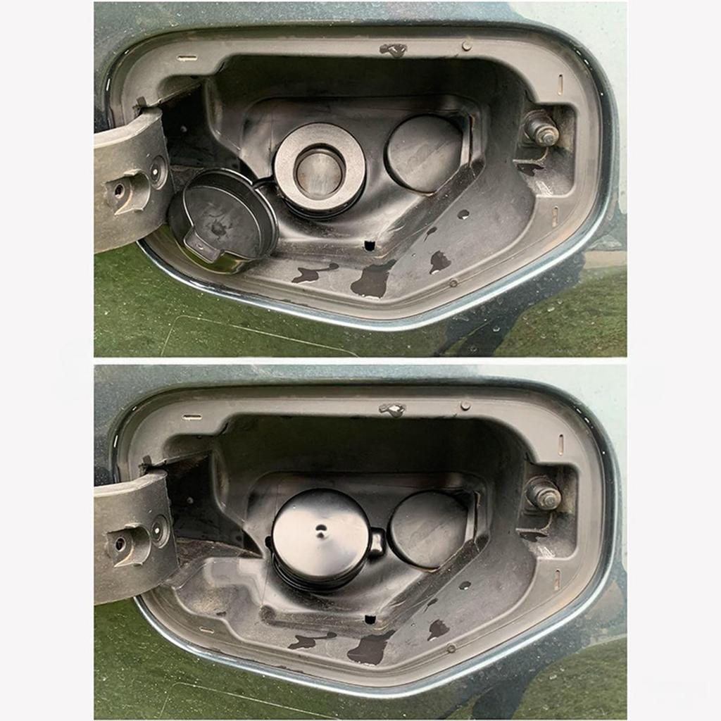 American Produced Capless Gas Caps Shielding 2.375 Inch Diameter Dust Waterproof Fuel Funnel & Cover for Multiple Vehicles