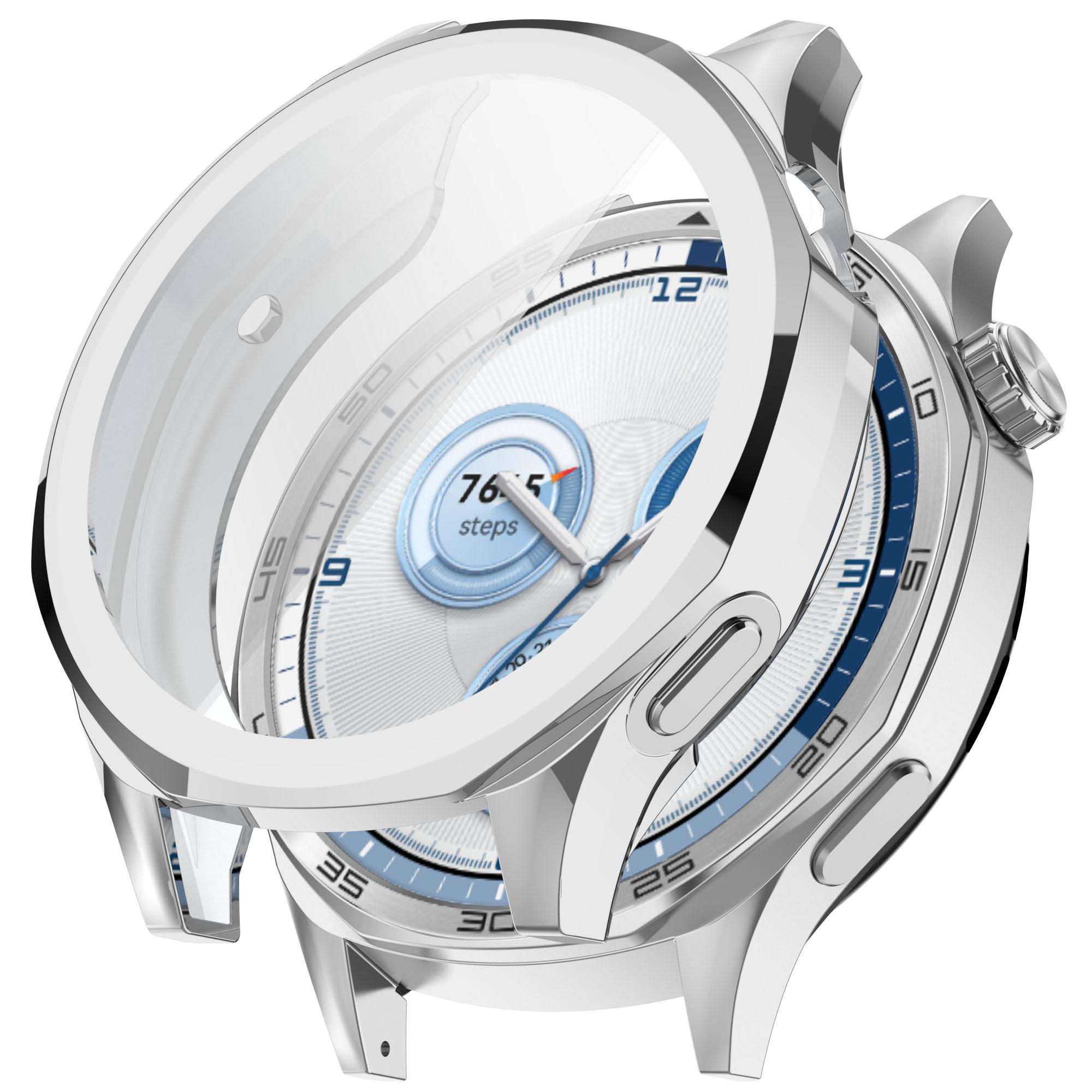 

For Huawei Watch GT 5 46mm Watch Case Full Coverage Flexible TPU Electroplating Cover E