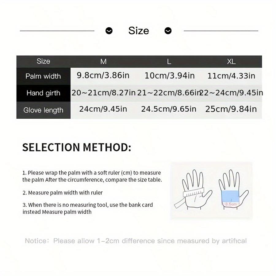 Winter Gloves for Men Women Anti-Slip Palm Warm Thermal Glove for Running Cycling Motorcycle Hiking Ski Driving Work
