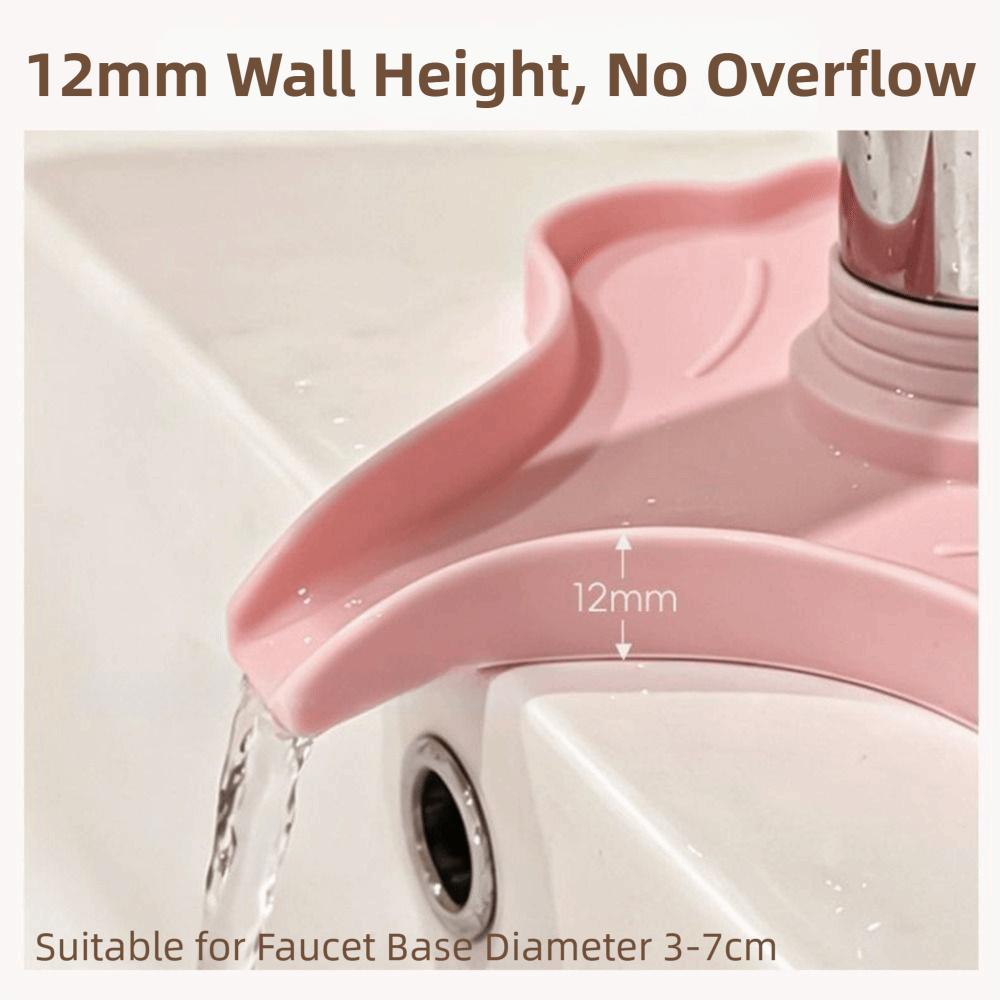 Creative Silicone Faucet Mat Quick Drainage Shell Drainage Mat Countertop Use