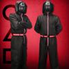 Black Long Sleeved One-piece Cosplay For Both Men And Women