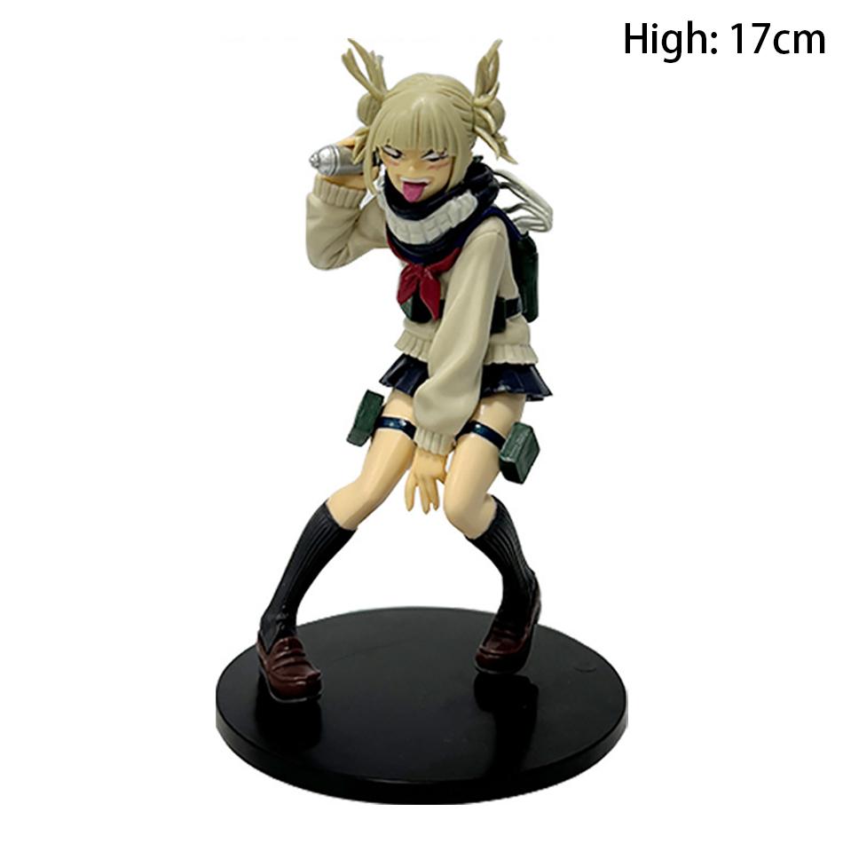 My Hero Academia no Hero Academia Himiko Toga JK PVC Action Figure Age of Heroes Deku Fighter Collectible Model 17cm