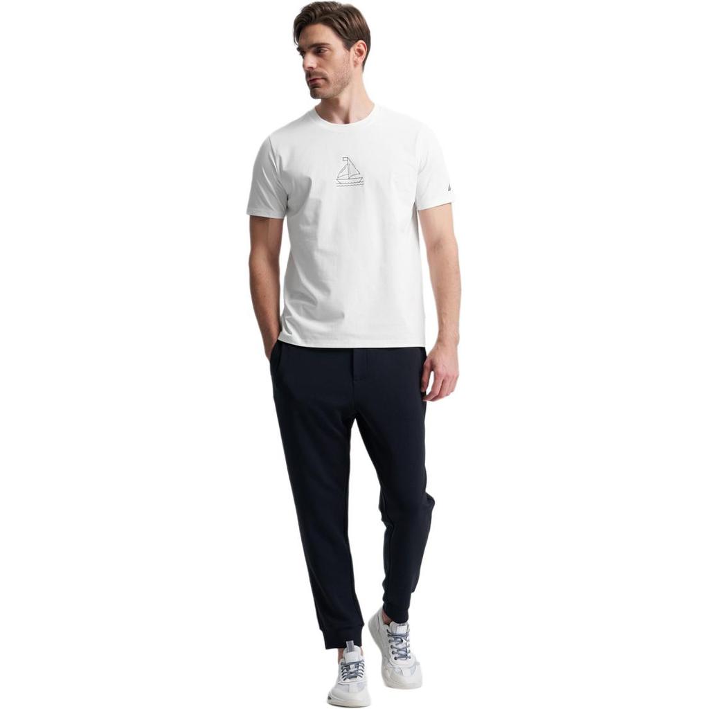NAUTICA T-Shirts Men's Crew Neck Moderate Straight Fit TO4209