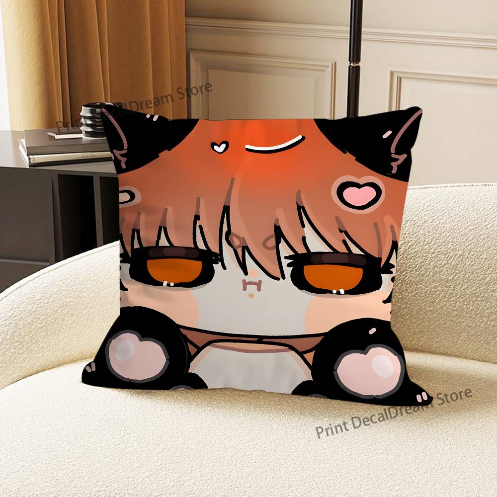 H-HomicipherS Mr Cushion For Bedroom Car Coffee Shop Room and Living Room Sofa Decorative Pillow Cover Case