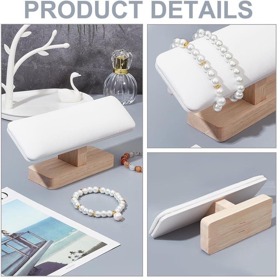 Luxury Solid Wood Watch Stand & Jewelry Holder