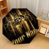 FC Köln Automatic 3‑Fold Umbrella 8‑Rib Windproof Folding Umbrella Sun Rain Protection For Outdoor Travel Daily Use