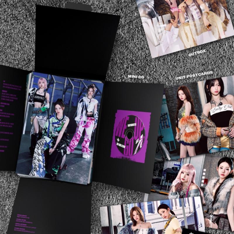 Babymonster We Go Up   Mini Album Vol. 2 Postkort Version. 