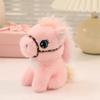 Cartoon Plüschtier Schlüsselanhänger Maskottchen Tierkreiszeichen Pony Figur Dekoration für Zuhause
