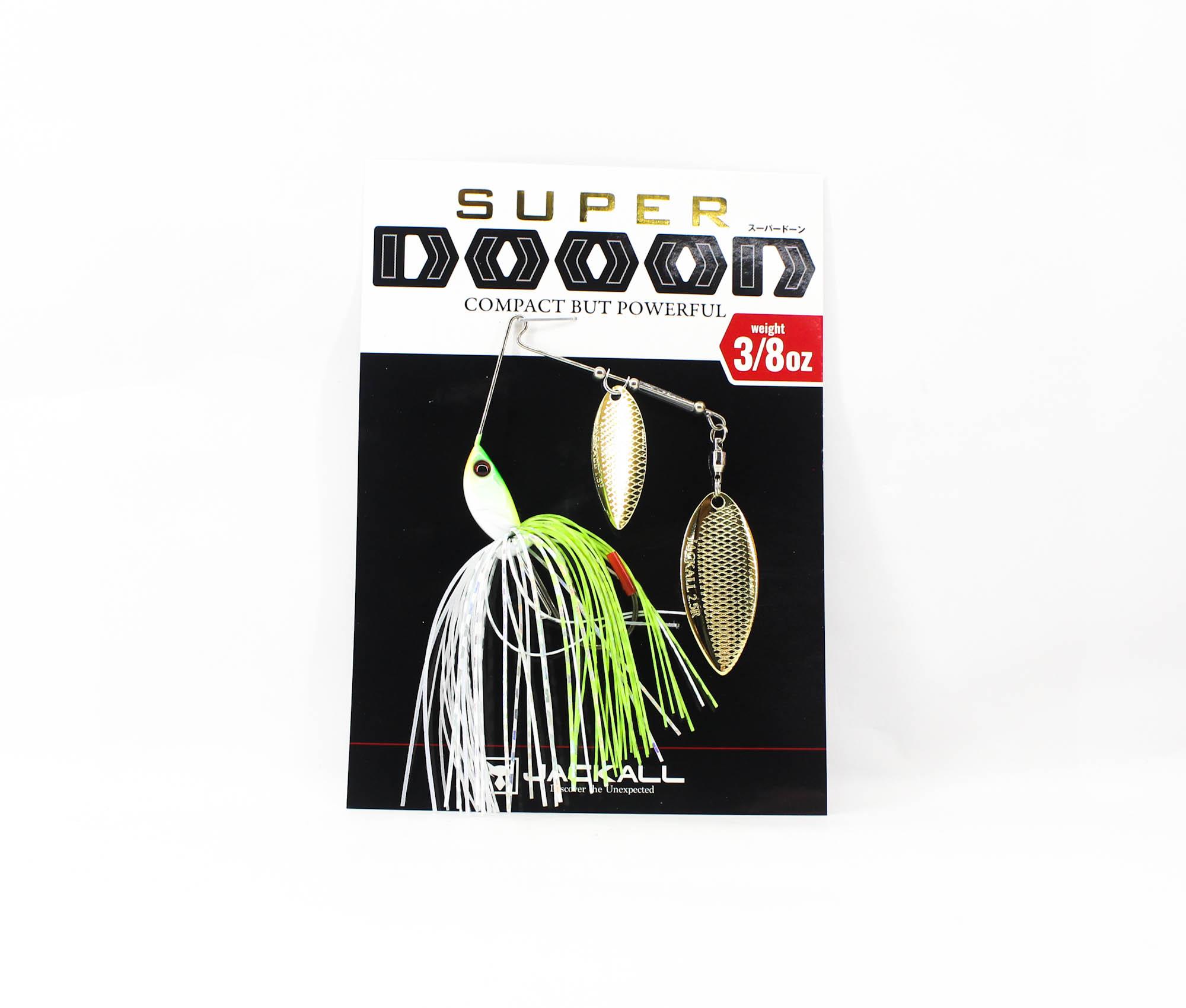 

Jackall Spinner Bait Lure Super Dooon 3/8 унции Chartreuse Back White (9733)