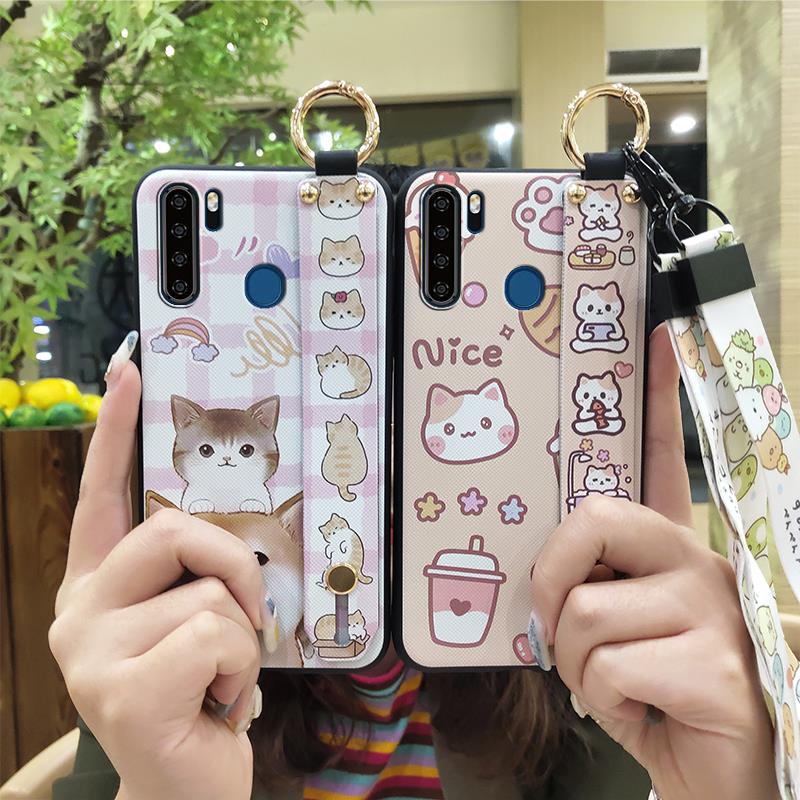 Shockproof Silicone Phone Case For Blackview A80 Pro Anti-knock Back Cover Dirt-resistant Phone Holder Waterproof Ring