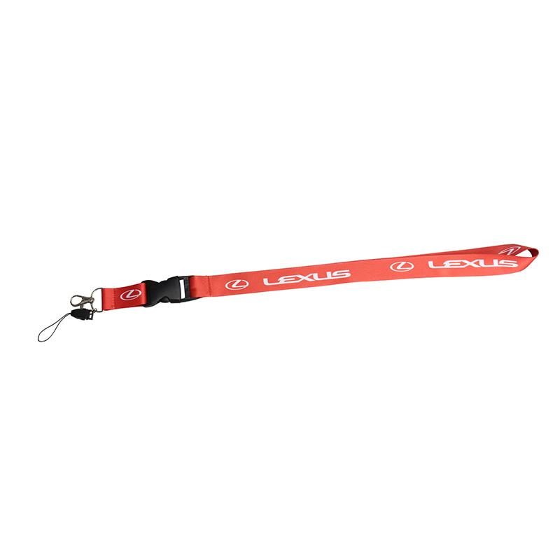 1 peça Alça de Lanyard para Carro Tiras com Logo Dupla Face para Pendurar Celular Lanyard de Trabalho Chaveiro de Carro Acessórios Automotivos Pingente Presente para Homens Argola de Chave