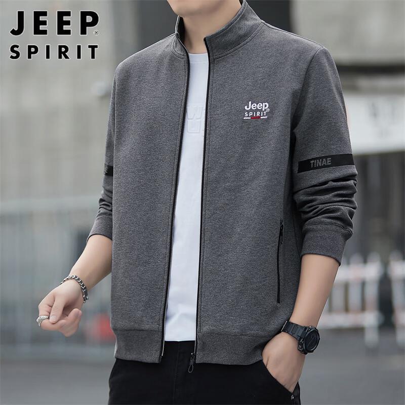 JEEP SPIRIT Men's Casual Autumn/Winter Jacket Hoodie